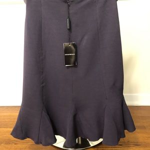 NWT Emporio Armani Trumpet Skirt